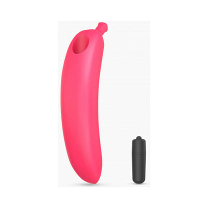 Love to Love Oh Oui Silicone Banana Vibrator – Pink