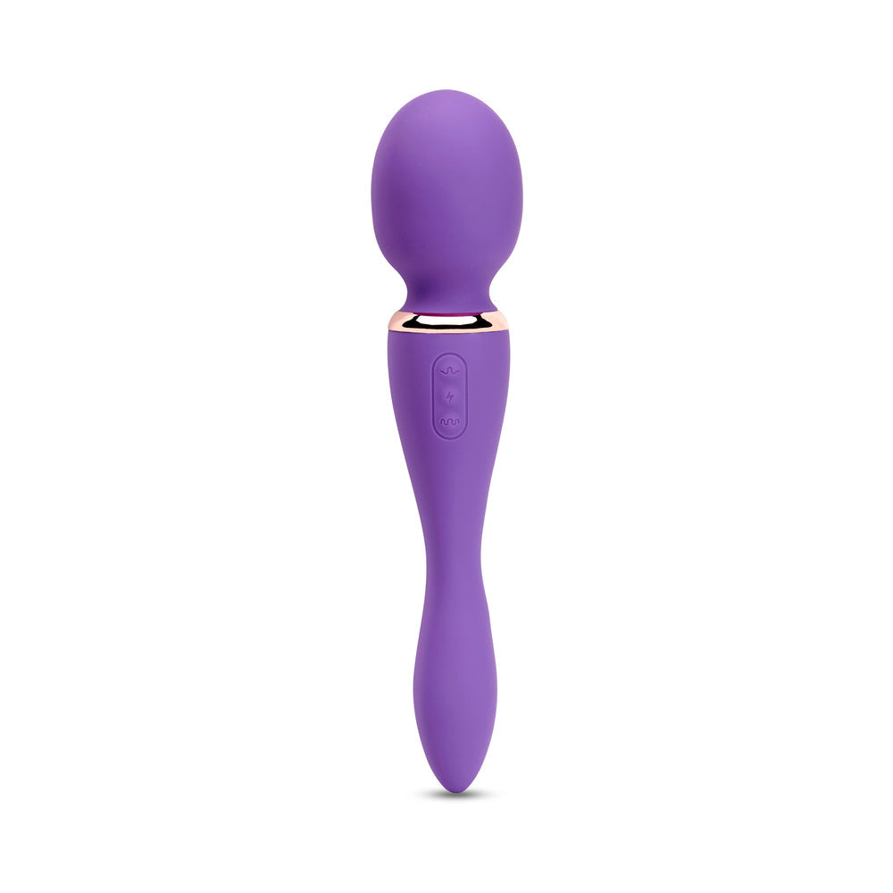 Nu Sensuelle Alluvion XLR8 Turbo Wand – Purple – Dual-Ended Vibrator with 12 Speeds