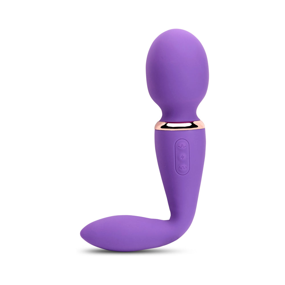Nu Sensuelle Alluvion XLR8 Turbo Wand – Purple – Dual-Ended Vibrator with 12 Speeds
