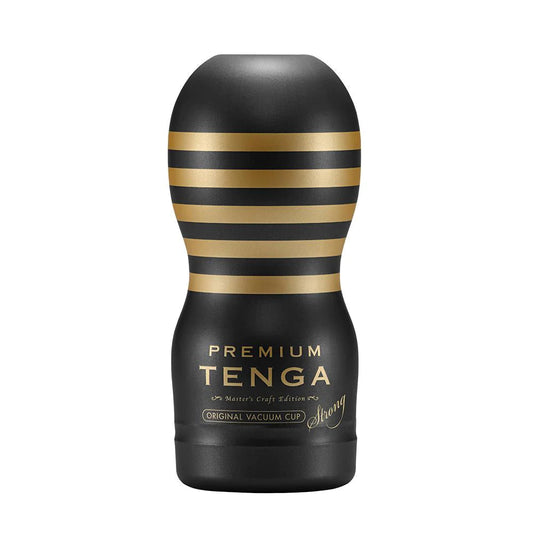 Tenga Premium Original Vacuum Cup Strong - Disposable Male Stroker - White