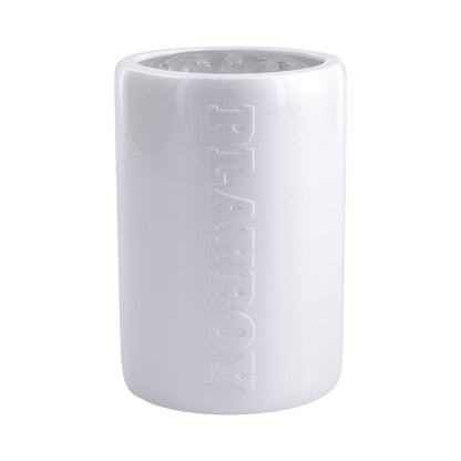 Playboy Spin Doctor Rechargeable Spinning Stroker – White