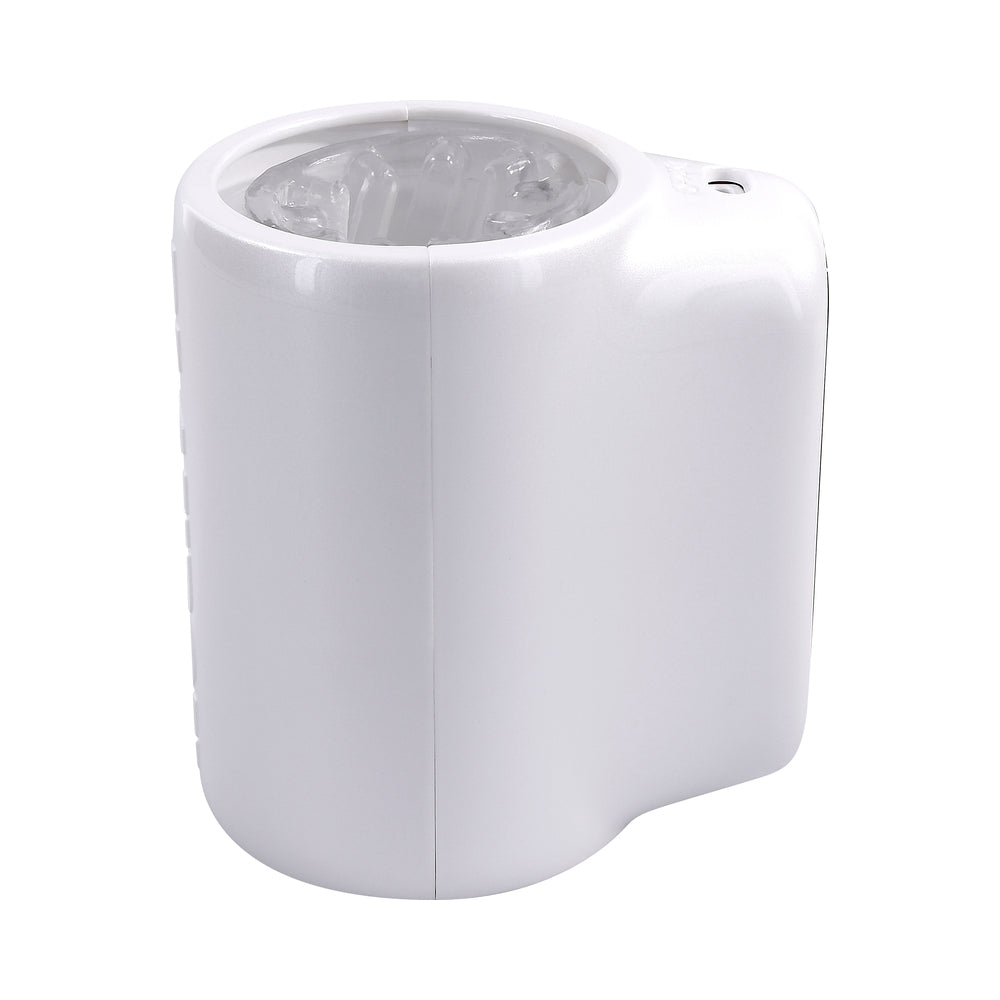 Playboy Spin Doctor Rechargeable Spinning Stroker – White