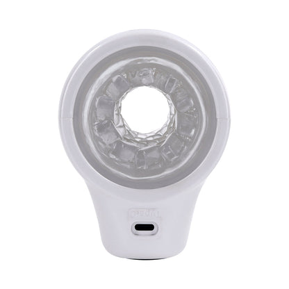 Playboy Spin Doctor Rechargeable Spinning Stroker – White