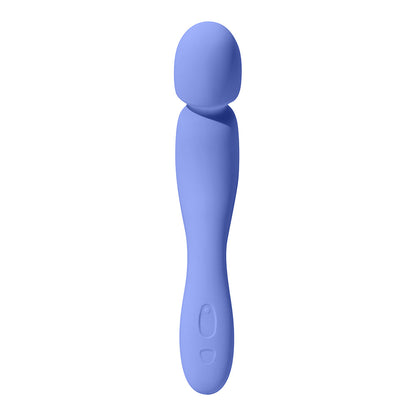 Dame Com Rechargeable Silicone Wand Vibrator – Periwinkle