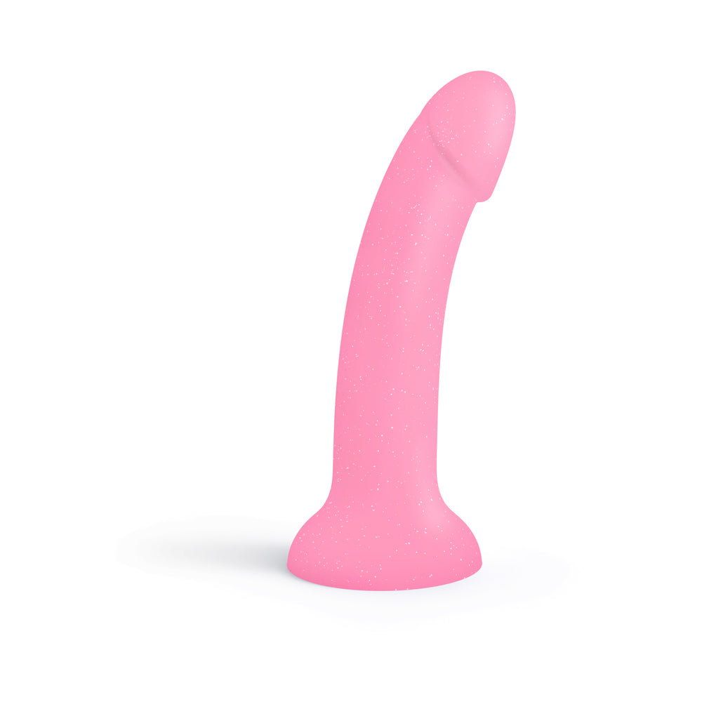Love to Love Dildolls Glitzy Silicone Dildo – Pink Glitter