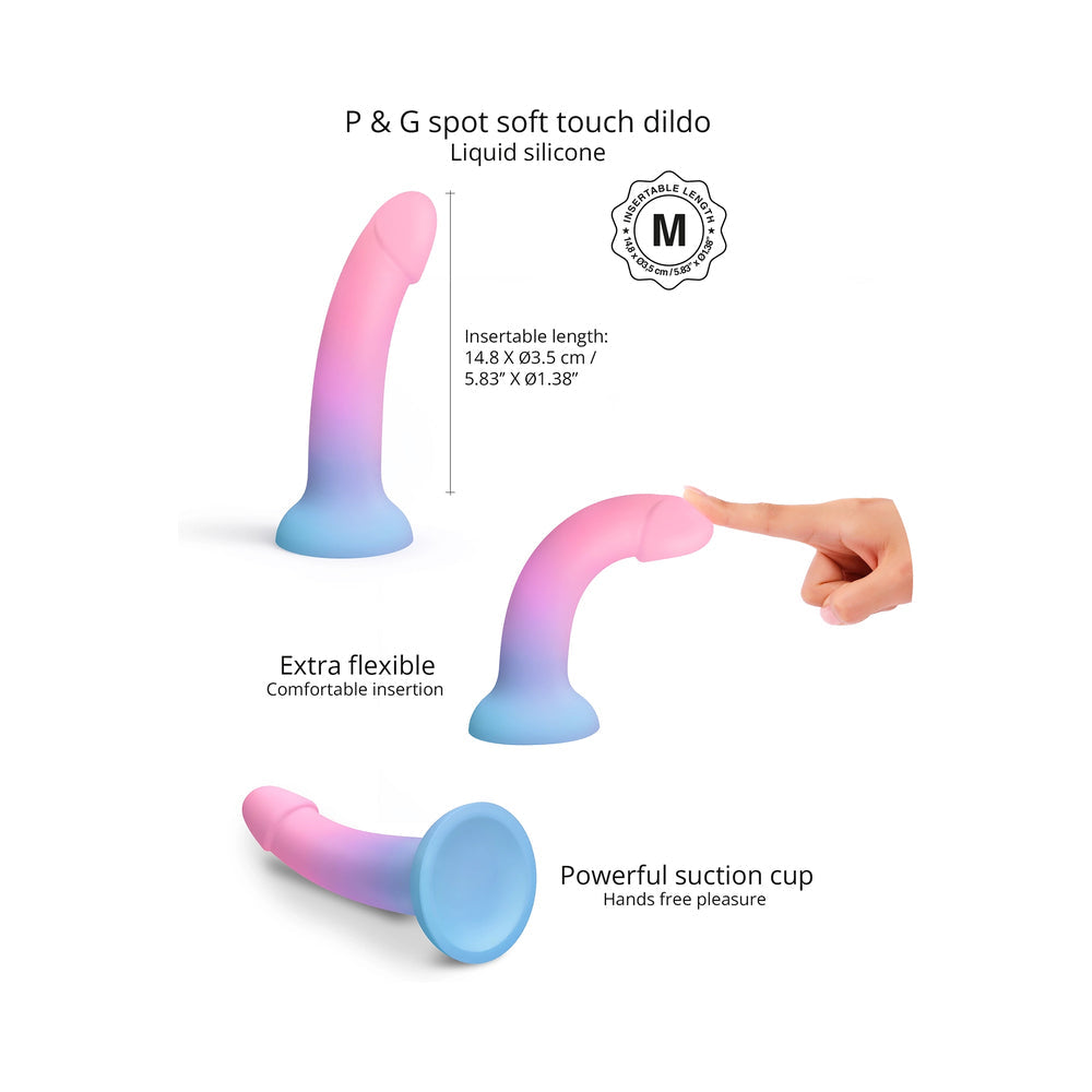 Love to Love Dildolls Utopia Medium Silicone Dildo – Multi-Color