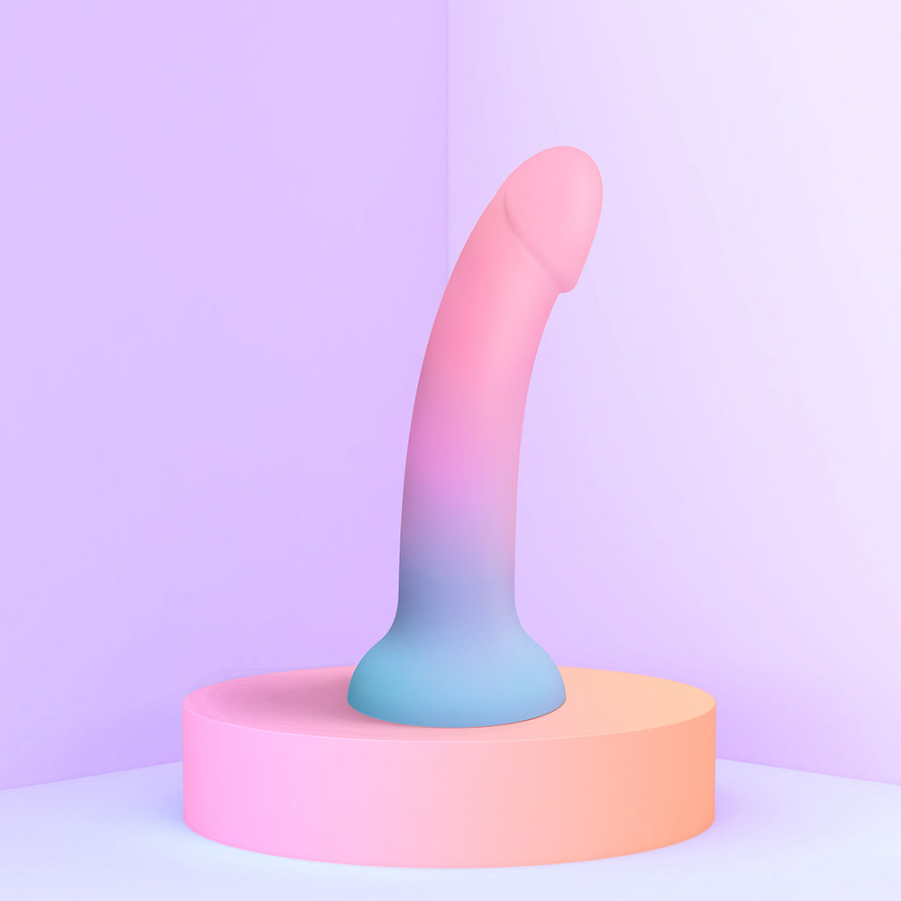 Love to Love Dildolls Utopia Medium Silicone Dildo – Multi-Color