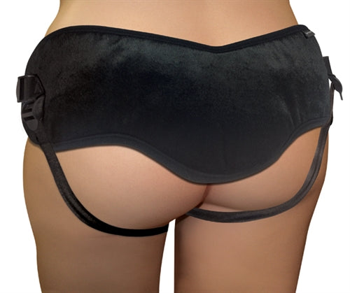 Sportsheets Beginners Strap On - Plus Size - Adjustable Black Harness