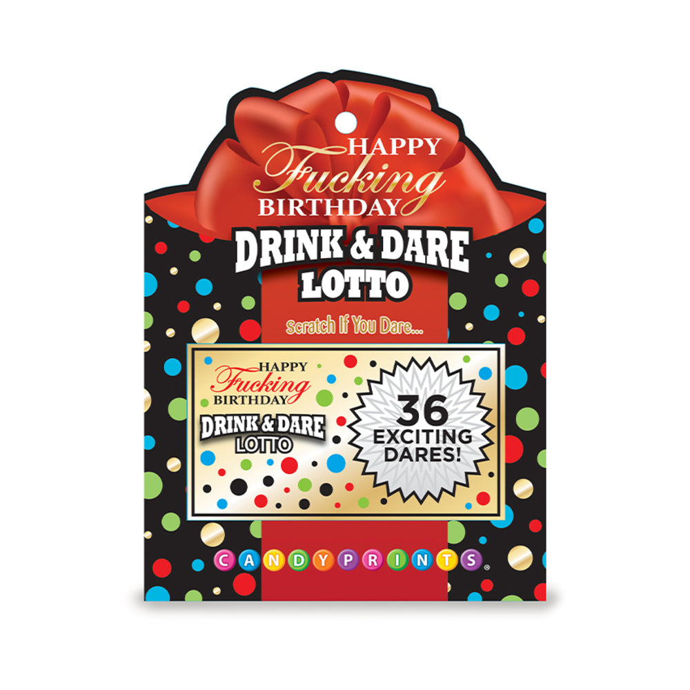 Little Genie Happy Fucking Birthday Lotto Game – Gold