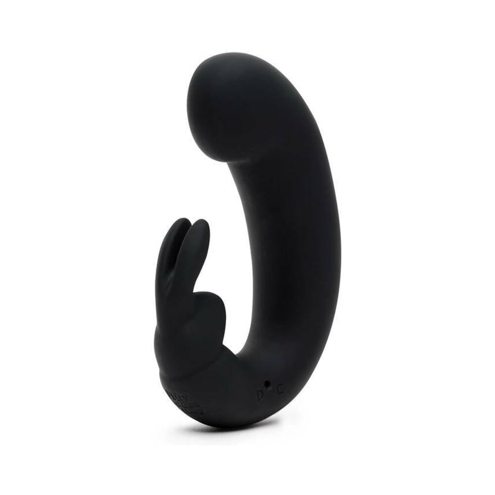 Fifty Shades of Grey Sensation Rechargeable Silicone G-Spot Rabbit Vibrator – Black