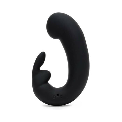 Fifty Shades of Grey Sensation Rechargeable Silicone G-Spot Rabbit Vibrator – Black