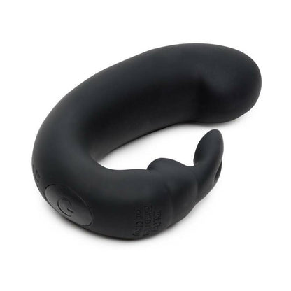 Fifty Shades of Grey Sensation Rechargeable Silicone G-Spot Rabbit Vibrator – Black