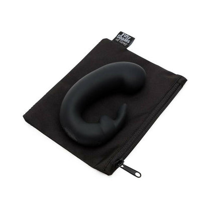 Fifty Shades of Grey Sensation Rechargeable Silicone G-Spot Rabbit Vibrator – Black