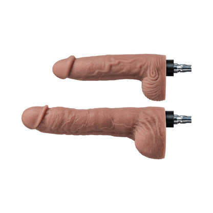 Lovense Bluetooth App-Compatible Sex Machine with Adjustable Tilt and Silicone Attachments - Black