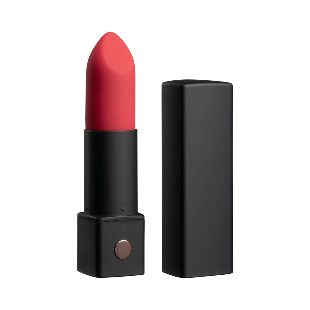 Lovense Exomoon Bluetooth Mini Lipstick Vibrator – Black