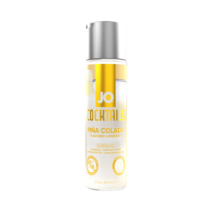 JO Cocktails Pina Colada Flavored Water-Based Lubricant 2 oz