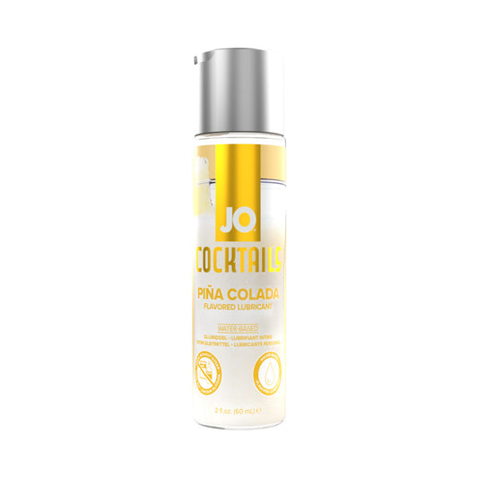 JO Cocktails Pina Colada Flavored Water-Based Lubricant 2 oz