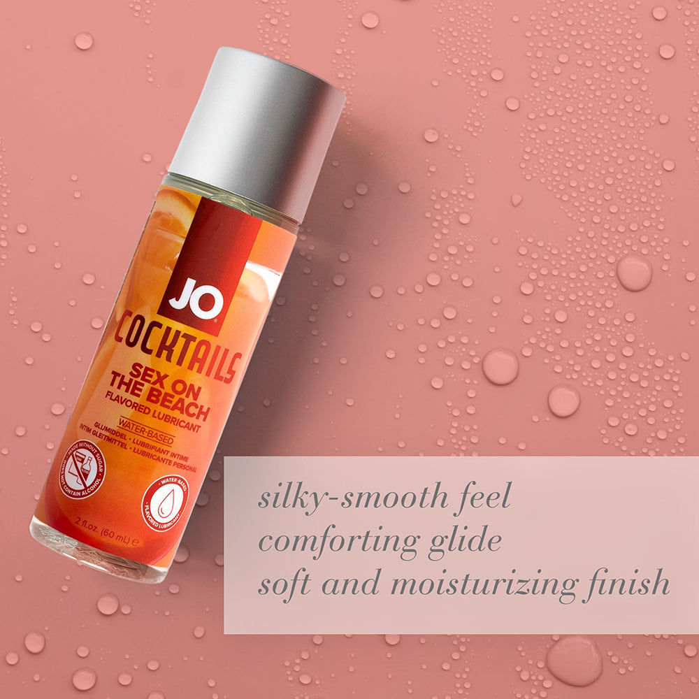 JO Cocktails Sex on the Beach Flavored Water-Based Lubricant – 2 oz
