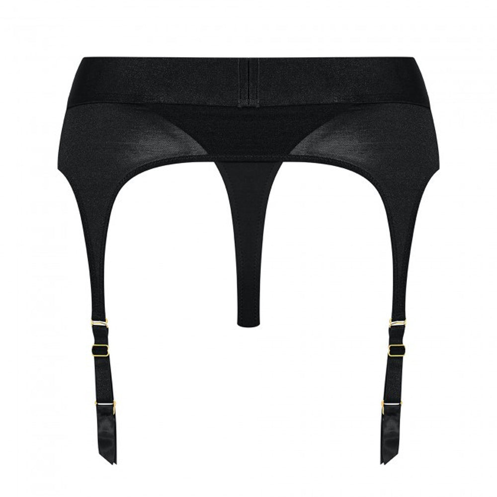Strap-On-Me Rebel Lingerie Harness XXL - Black - Adjustable Garter Belts