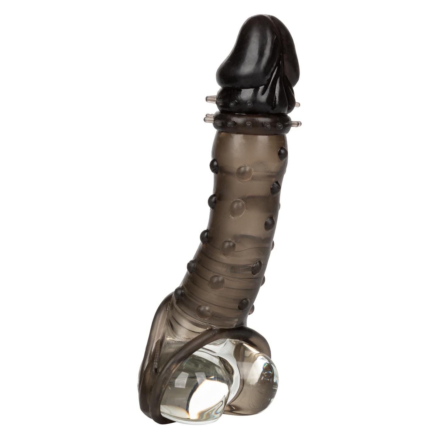 CalExotics Ultimate Stud Extender Male Enhancer – Gray, Adds 2 Inches Length
