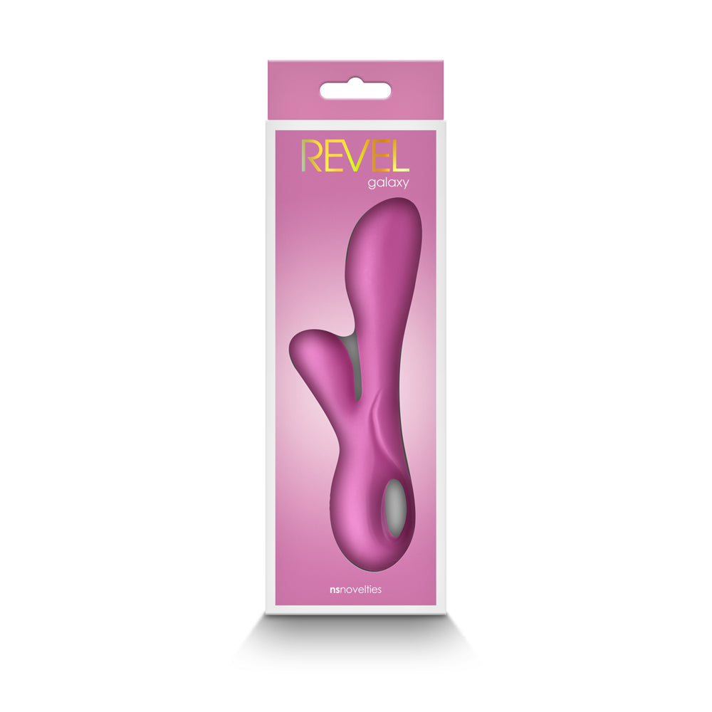 Revel Galaxy Dual Stimulator – Pink – 10 Vibration Patterns