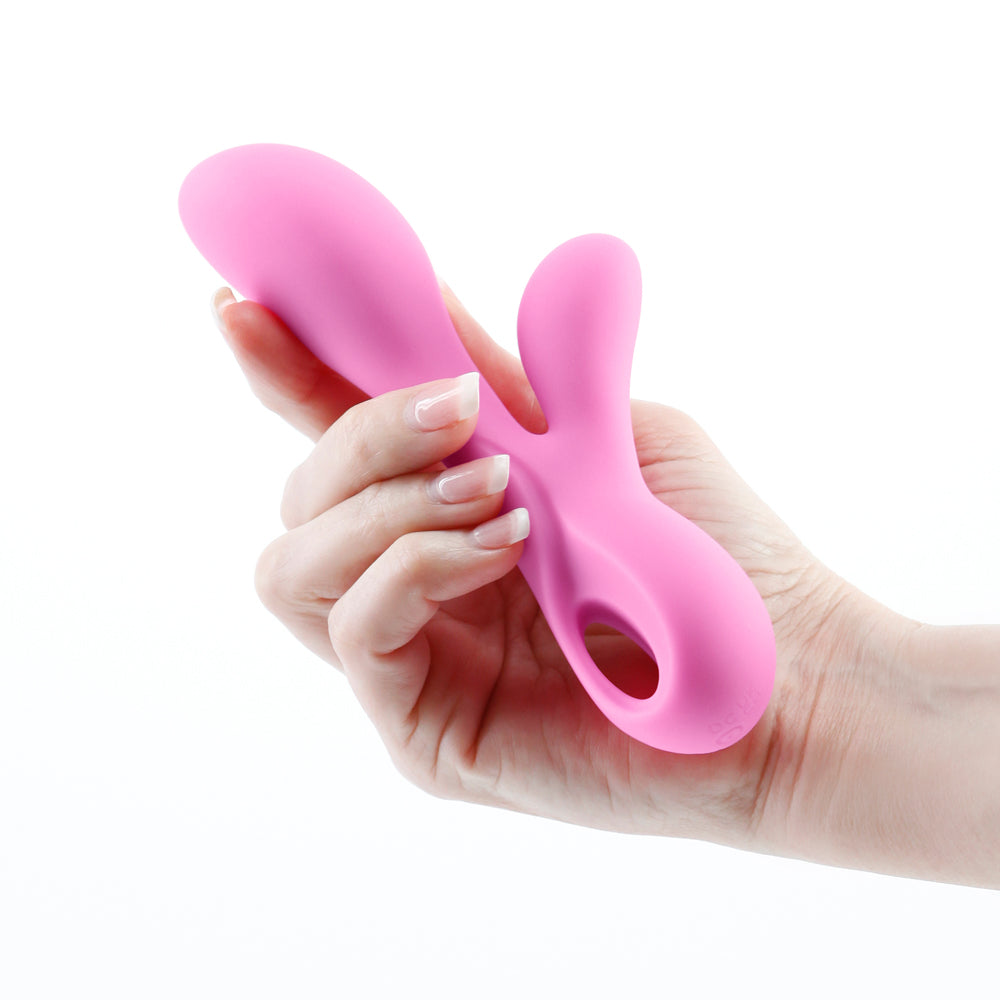Revel Galaxy Dual Stimulator – Pink – 10 Vibration Patterns
