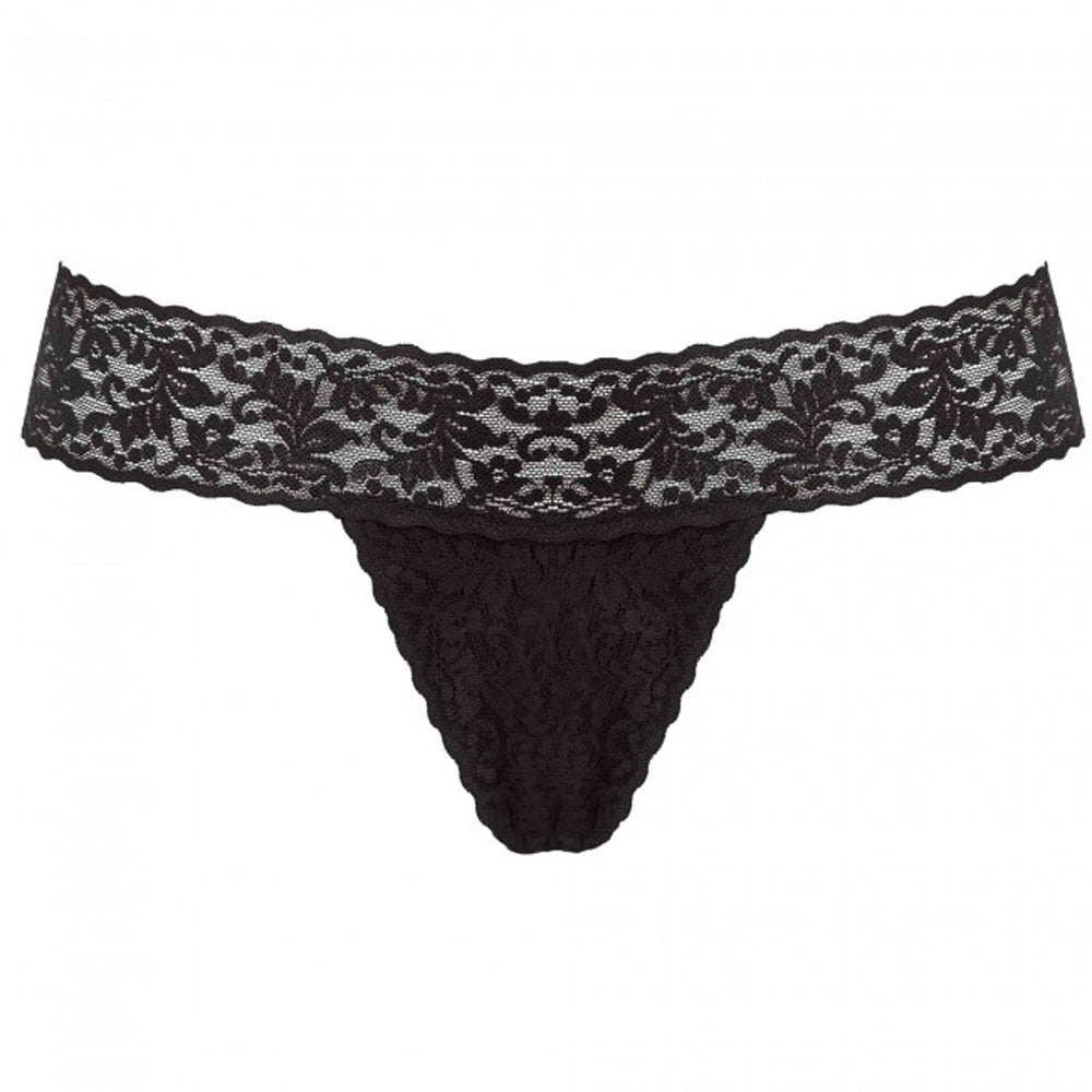 Love to Love Secret Panty 2 Rechargeable Vibrating Panty Set with Remote - Black Onyx