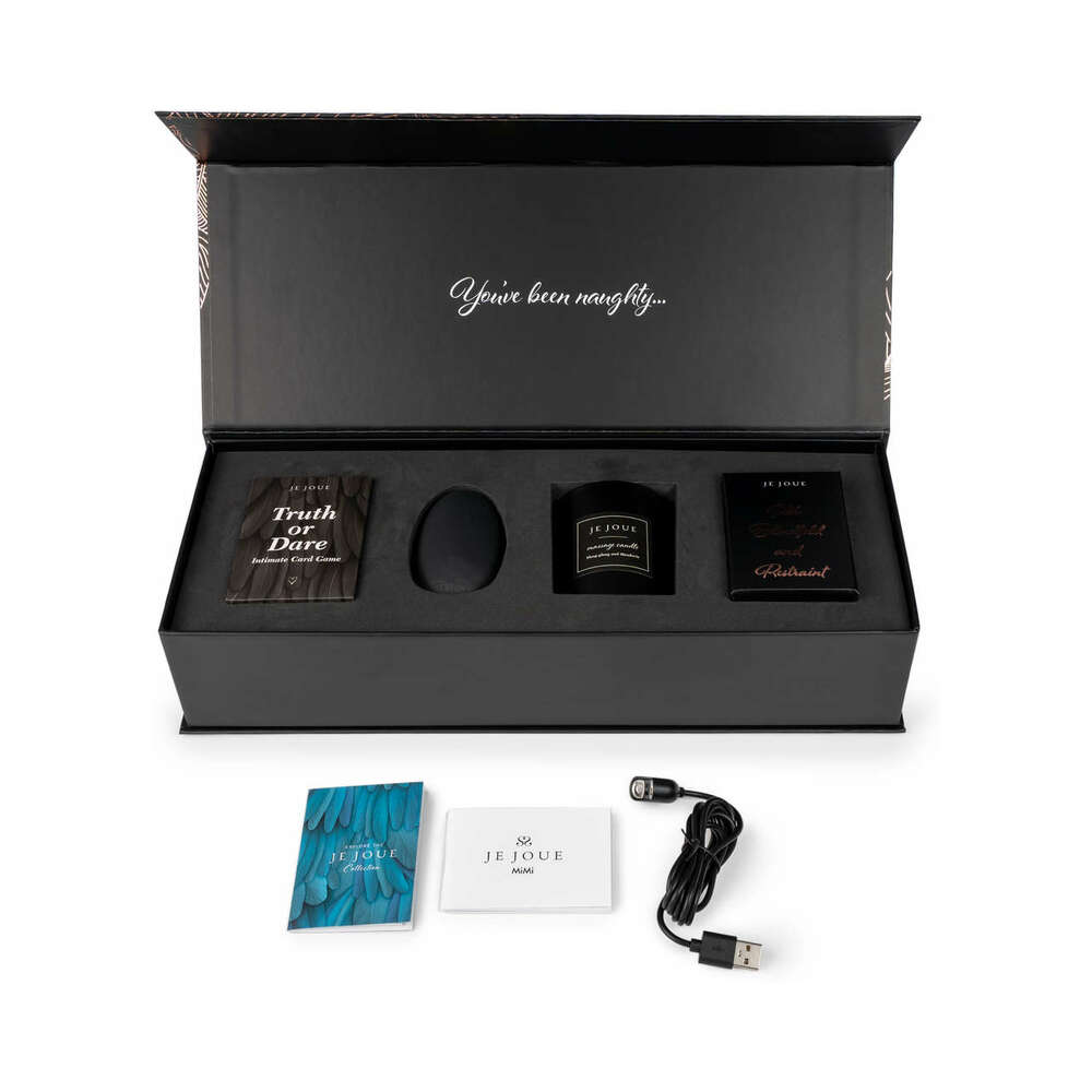 Je Joue The Naughty Collection 4-Piece Gift Set – Black