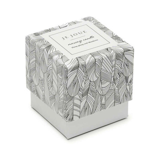 Je Joue Luxury Massage Candle Ylang Ylang & Mandarin - Massage Candle - White