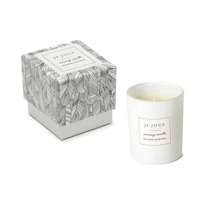 Je Joue Luxury Massage Candle Ylang Ylang & Mandarin - Massage Candle - White