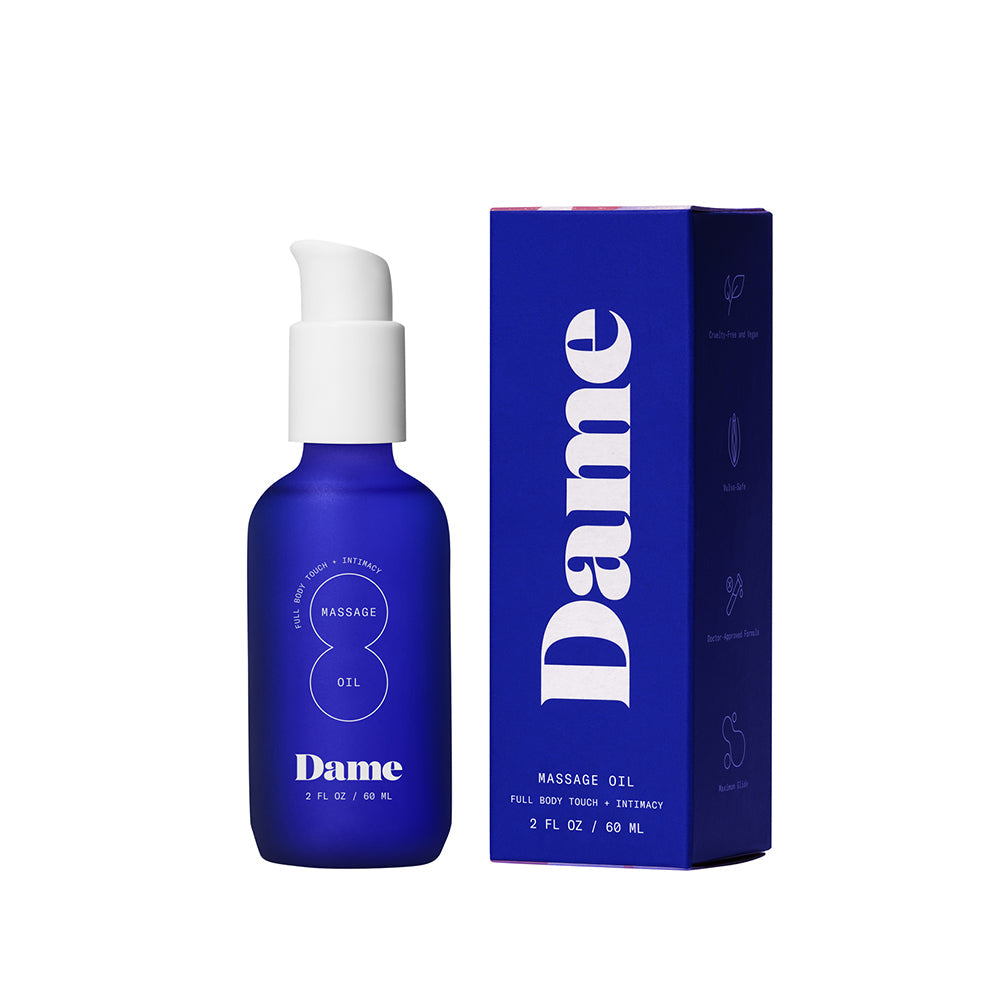 Dame Sex Oil Massage Oil – Sandalwood and Cardamom Scent – 2 oz
