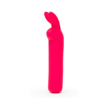 Happy Rabbit Rechargeable Silicone Bullet Vibrator with Ears – Pink