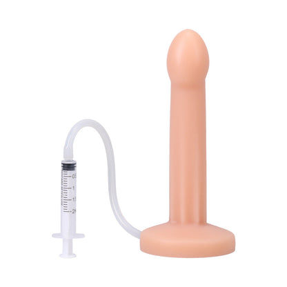 Tantus POP Squirting Dildo - Vanilla - 7.25 in