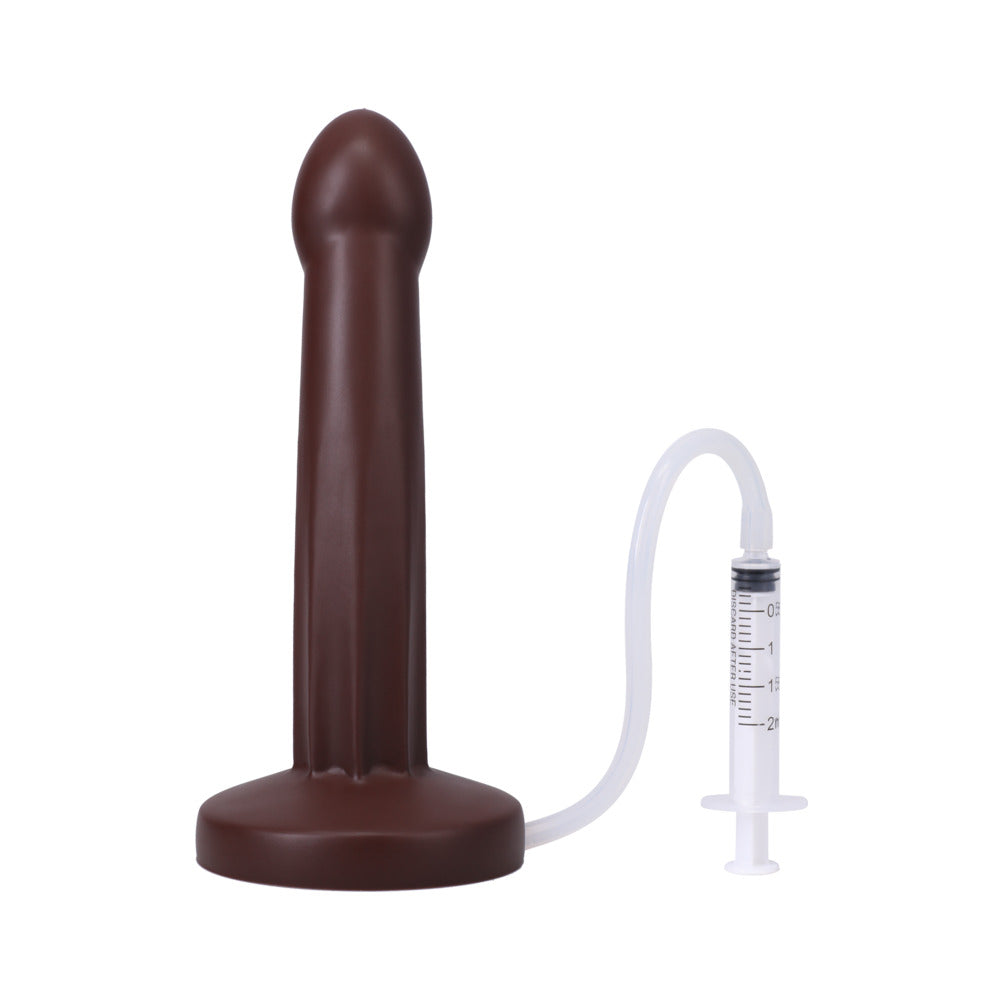 Tantus POP Squirting Dildo – Espresso – 7.25 in
