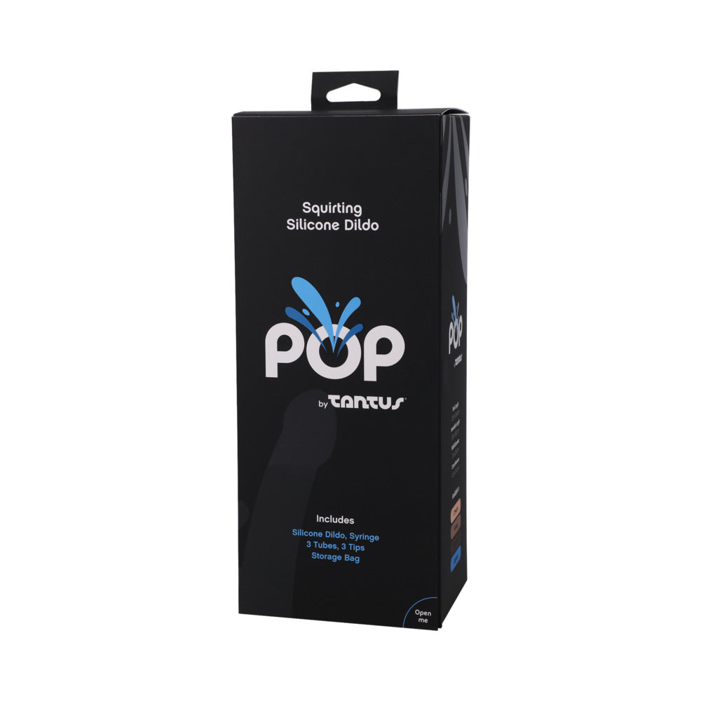 Tantus POP Squirting Dildo – Espresso – 7.25 in
