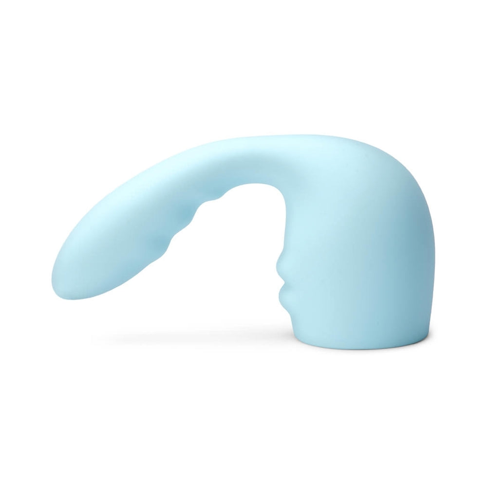 Le Wand Flexi Posable Silicone Attachment with Bulbous Head – Blue