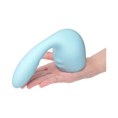 Le Wand Flexi Posable Silicone Attachment with Bulbous Head – Blue