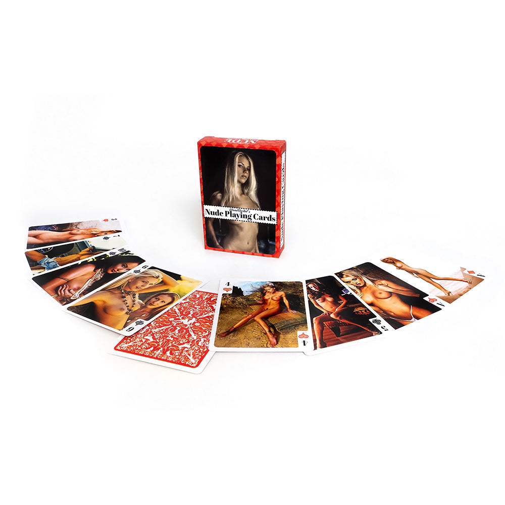 Wood Rocket Nude Playing Cards – Multi-Color Adult Card Set