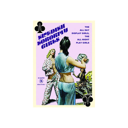 Wood Rocket Classic Porn Playing Cards – Multi-Color Retro Design