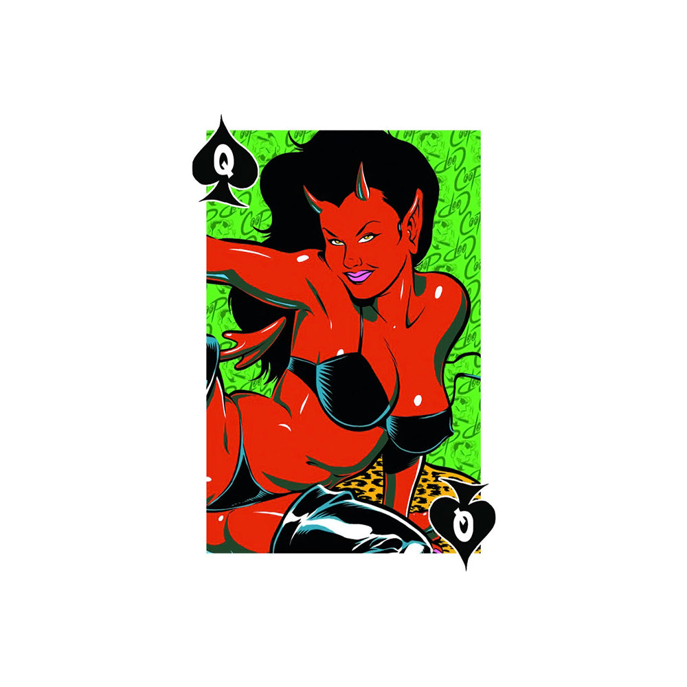 Wood Rocket Keep-Em-Honest Playing Cards – Multi-Color, Custom Artwork