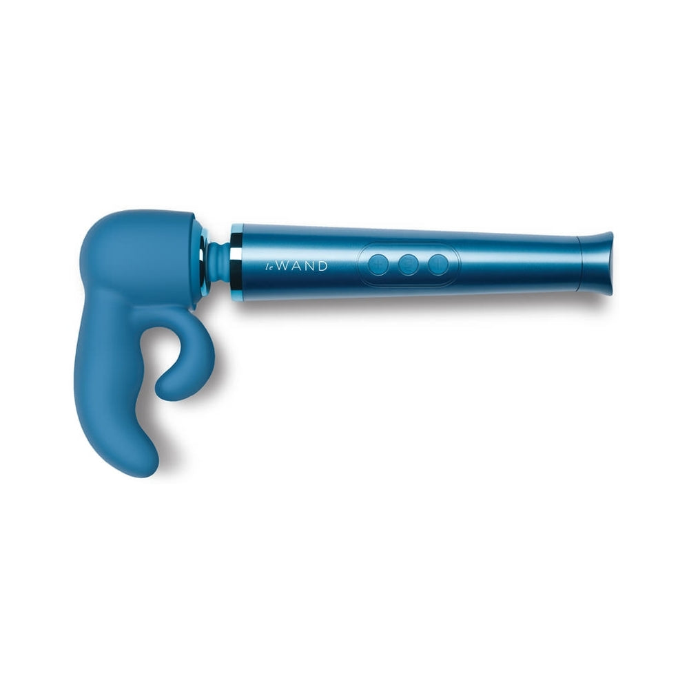 Le Wand Petite Dual Weighted Silicone Attachment – Blue