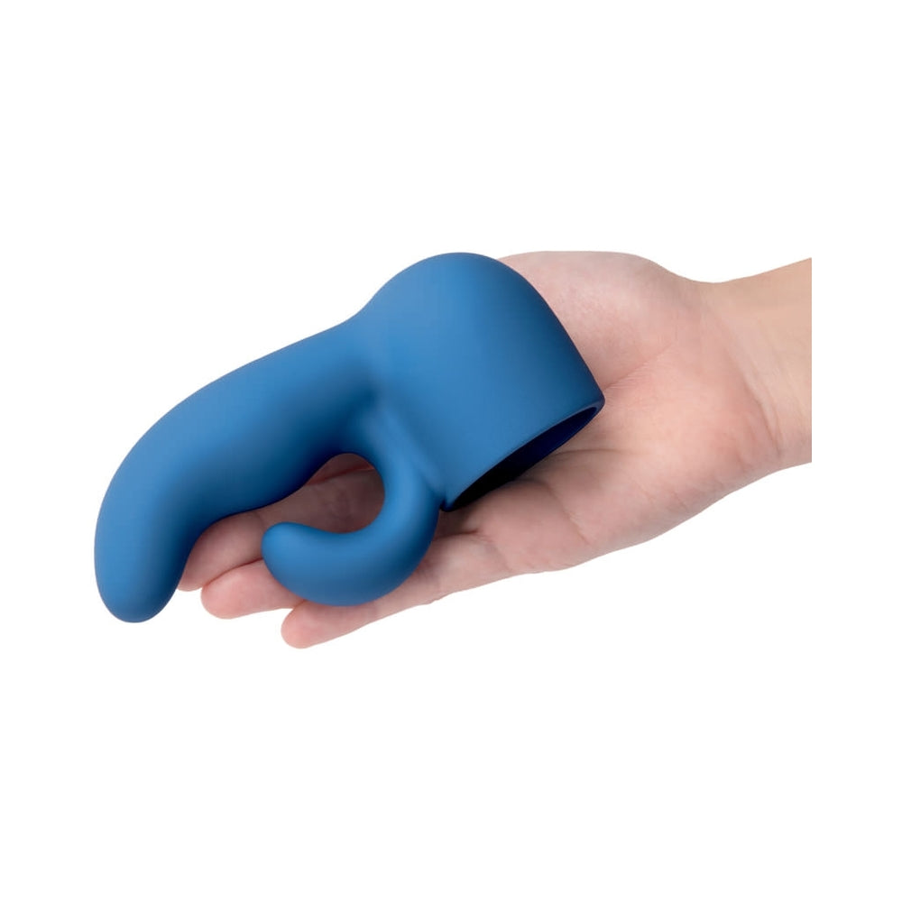 Le Wand Petite Dual Weighted Silicone Attachment – Blue