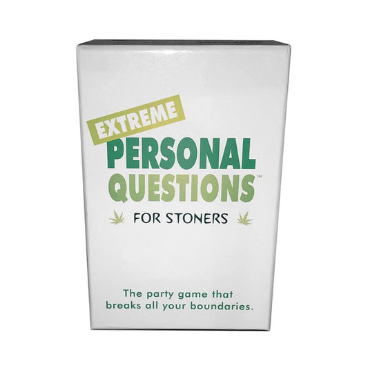 Extreme Personal Questions for Stoners Game – White