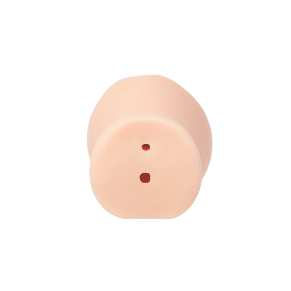 CutiePies Baker Becky Dual Entry Stroker with Vibrating Bullet – Beige