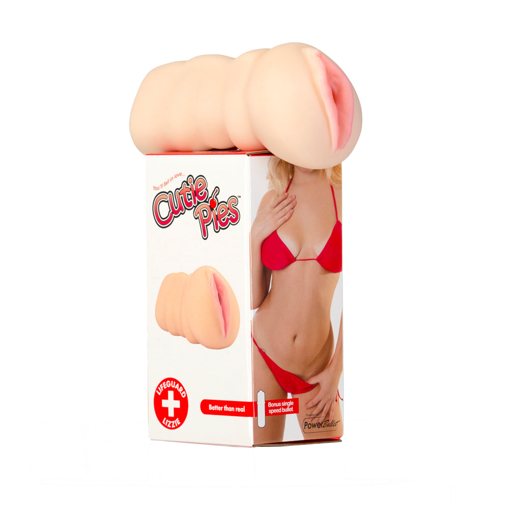 CutiePies Lifeguard Lizzie Vagina Stroker – Beige