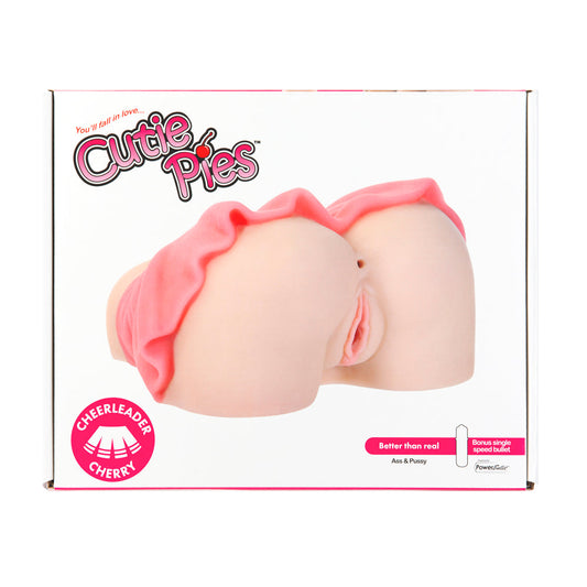 CutiePies Cheerleader Cherry Dual Entry Masturbator – Beige