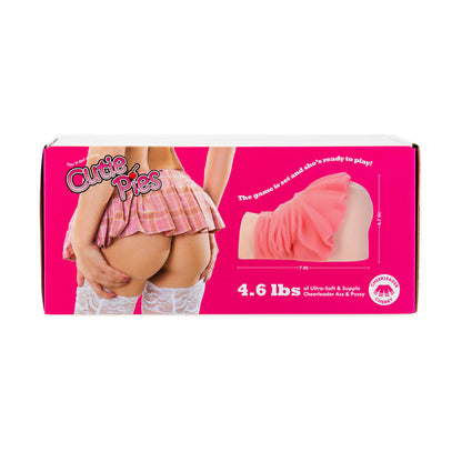 CutiePies Cheerleader Cherry Dual Entry Masturbator – Beige
