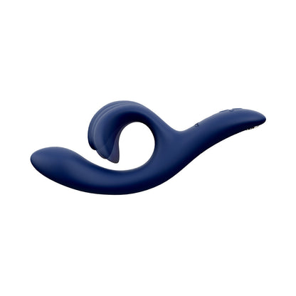 We-Vibe Nova 2 Rechargeable Flexible Silicone Rabbit Vibrator - Midnight Blue