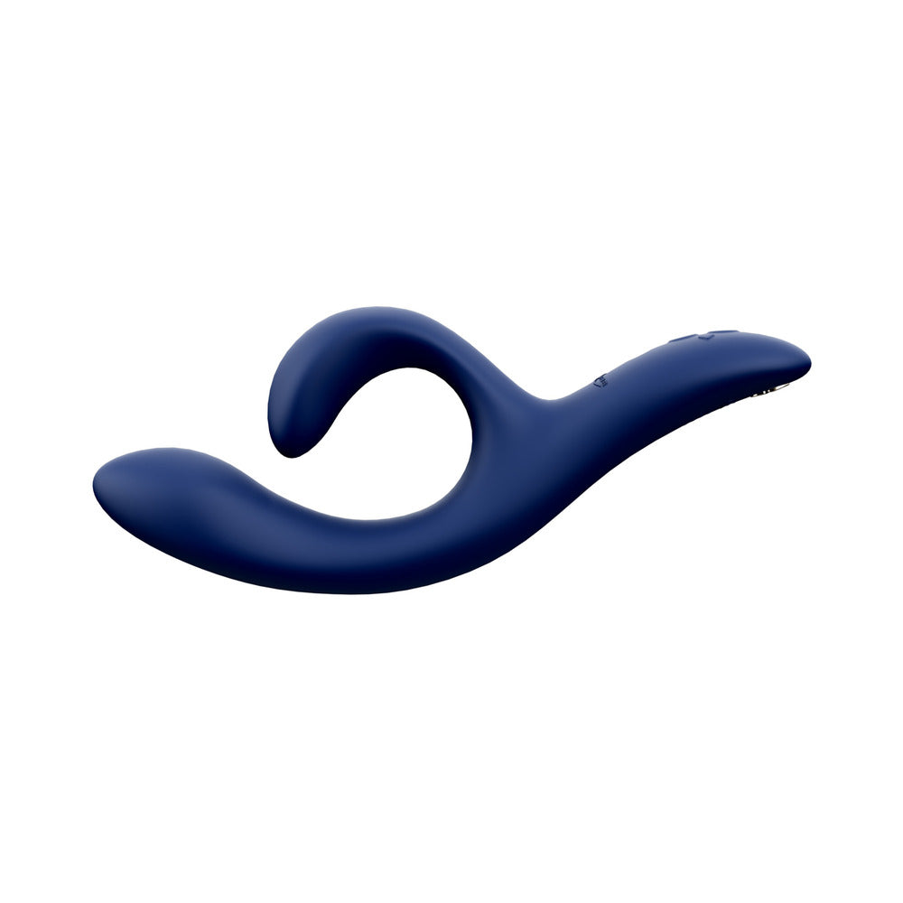 We-Vibe Nova 2 Rechargeable Flexible Silicone Rabbit Vibrator - Midnight Blue