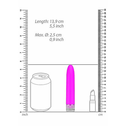 Luminous Eleni 10-Speed Slimline Vibrator – Fuchsia